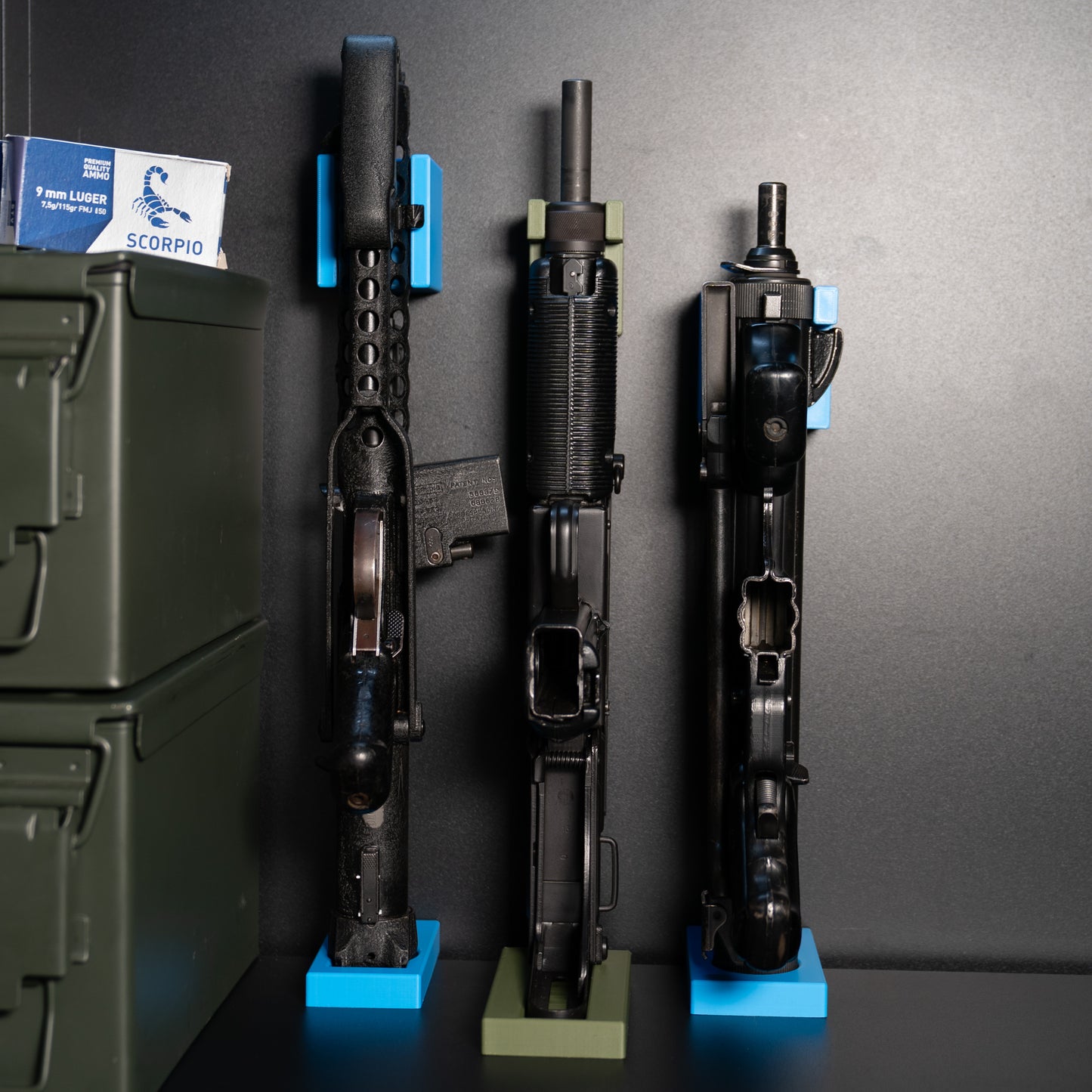Custom Fit Magnetic Subgun Safe Mounts