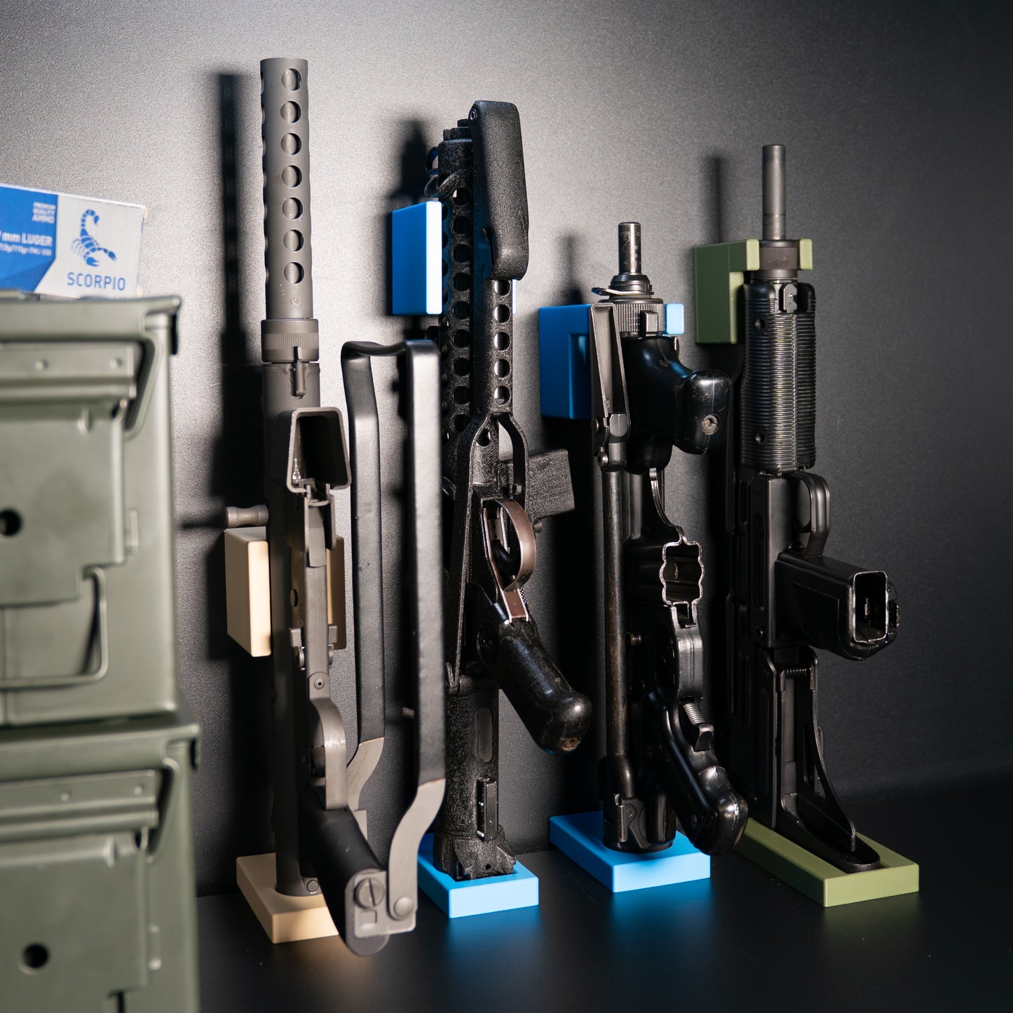 Custom Fit Magnetic Subgun Safe Mounts