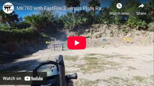 MK760 with FastFire 3 versus Plate Rack