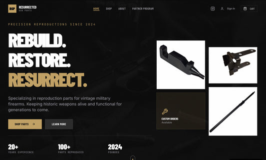 Resurrected Gun Parts