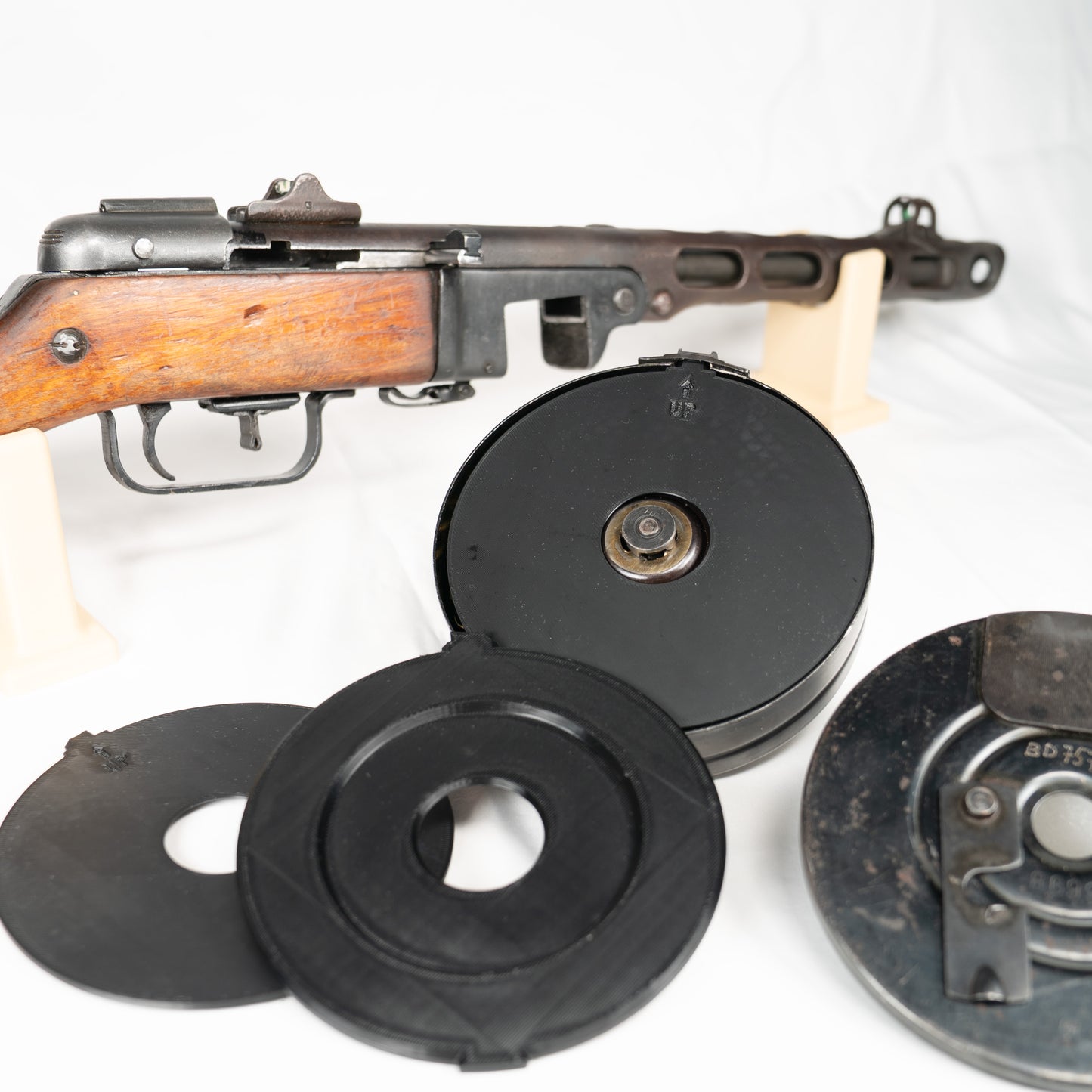 PPSh-41 Drum 9mm Adapter Plate